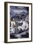 Angel Summoning the Shepherds to the Nativity, 16th Century-null-Framed Giclee Print