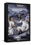 Angel Summoning the Shepherds to the Nativity, 16th Century-null-Framed Stretched Canvas