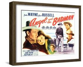 Angel & The Badman, 1947-null-Framed Art Print