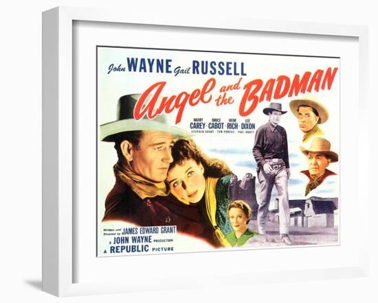 Angel & The Badman, 1947-null-Framed Art Print