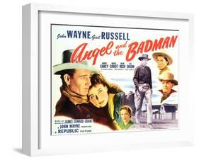 Angel & The Badman, 1947-null-Framed Art Print