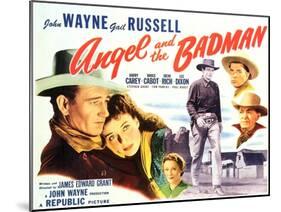 Angel & The Badman, 1947-null-Mounted Art Print