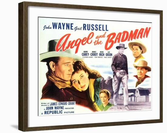 Angel & The Badman, 1947-null-Framed Art Print