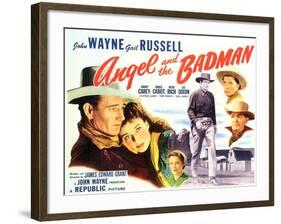 Angel & The Badman, 1947-null-Framed Art Print