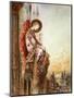Angel Traveller (W/C)-Gustave Moreau-Mounted Giclee Print