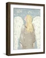 Angel Waiting-null-Framed Art Print