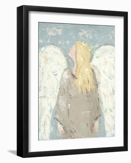 Angel Waiting-null-Framed Art Print
