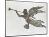 Angel Weathervane-null-Mounted Giclee Print