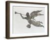 Angel Weathervane-null-Framed Giclee Print