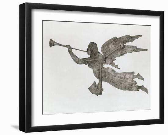 Angel Weathervane-null-Framed Giclee Print