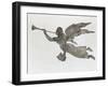 Angel Weathervane-null-Framed Giclee Print