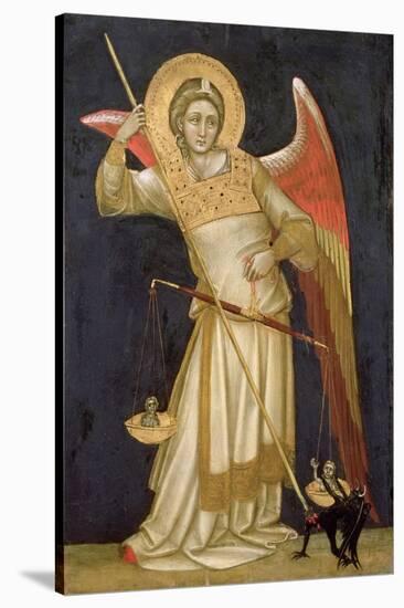 Angel Weighing a Soul, 1348-54-Ridolfo di Arpo Guariento-Stretched Canvas