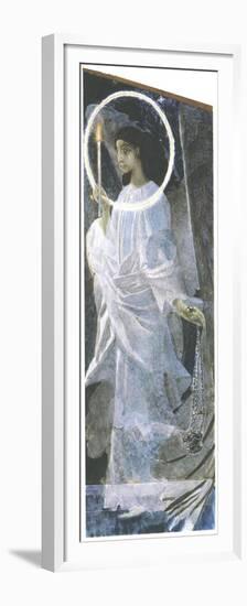 Angel with a Candle, 1887-Mikhail Aleksandrovich Vrubel-Framed Premium Giclee Print