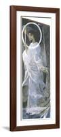 Angel with a Candle, 1887-Mikhail Aleksandrovich Vrubel-Framed Premium Giclee Print