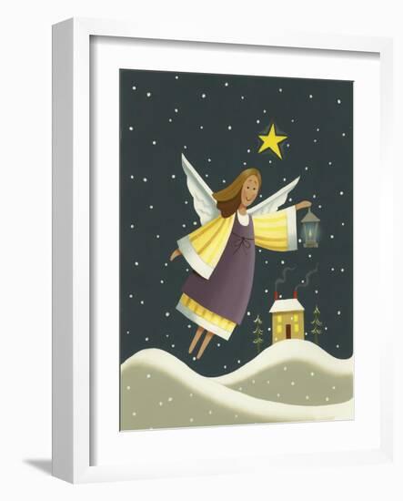 Angel with a Lantern-Margaret Wilson-Framed Giclee Print