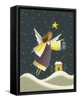 Angel with a Lantern-Margaret Wilson-Framed Stretched Canvas