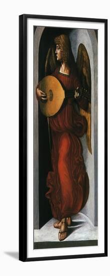 Angel with a Lute-Leonardo da Vinci-Framed Giclee Print