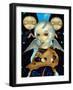 Angel with a Psaltery-Jasmine Becket-Griffith-Framed Art Print