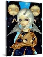 Angel with a Psaltery-Jasmine Becket-Griffith-Mounted Art Print