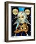 Angel with a Psaltery-Jasmine Becket-Griffith-Framed Art Print