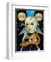 Angel with a Psaltery-Jasmine Becket-Griffith-Framed Art Print