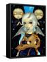 Angel with a Psaltery-Jasmine Becket-Griffith-Framed Stretched Canvas