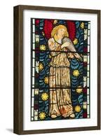 Angel with a Rebec, 1869-William Morris-Framed Giclee Print