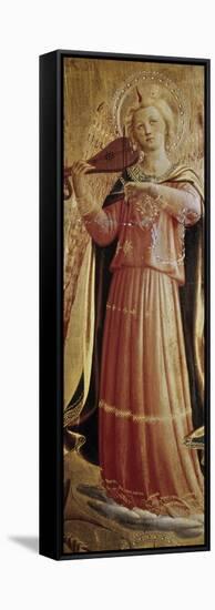 Angel with a Violin-Fra Angelico-Framed Stretched Canvas