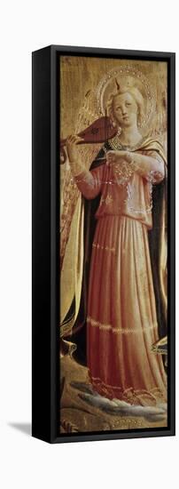 Angel with a Violin-Fra Angelico-Framed Stretched Canvas