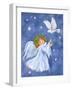 Angel with Dove-MAKIKO-Framed Giclee Print