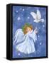 Angel with Dove-MAKIKO-Framed Stretched Canvas