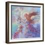 Angel with Flower Garland-Judy Mastrangelo-Framed Giclee Print