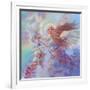 Angel with Flower Garland-Judy Mastrangelo-Framed Giclee Print