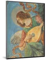 Angel with Lute-Melozzo da Forlí-Mounted Art Print