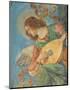 Angel with Lute-Melozzo da Forlí-Mounted Art Print