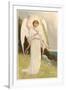 Angel with Palm Frond-null-Framed Art Print