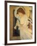 Angel with Shofar-null-Framed Giclee Print