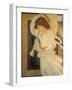 Angel with Shofar-null-Framed Giclee Print