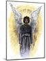 Angel with Sickle and Stalks of Grain, Representing Death-null-Mounted Giclee Print