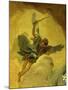 Angel with Sword and Shield, from the Fall of the Rebel Angels, Fresco, Grand Staircase (Detail)-Giambattista Tiepolo-Mounted Giclee Print