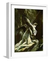 Angel with the Chalice-El Greco-Framed Giclee Print