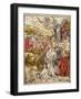 Angel with the Key of the Abyss, 1498-Albrecht Dürer-Framed Giclee Print