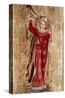 Angel with Trumpet-Fra Angelico-Stretched Canvas