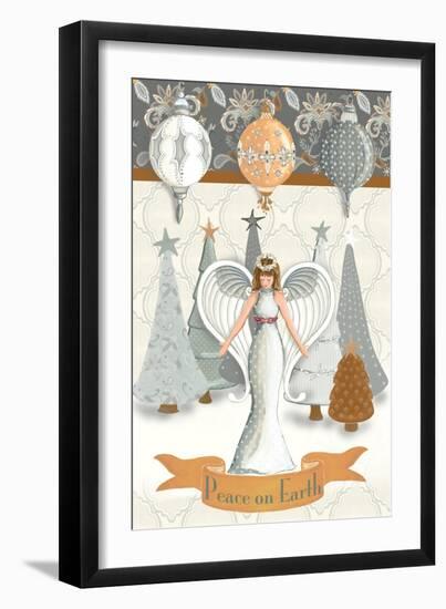 Angel Wonderland Earth-Andi Metz-Framed Art Print