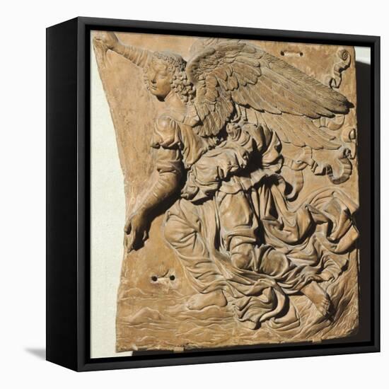 Angel-Andrea del Verrocchio-Framed Stretched Canvas