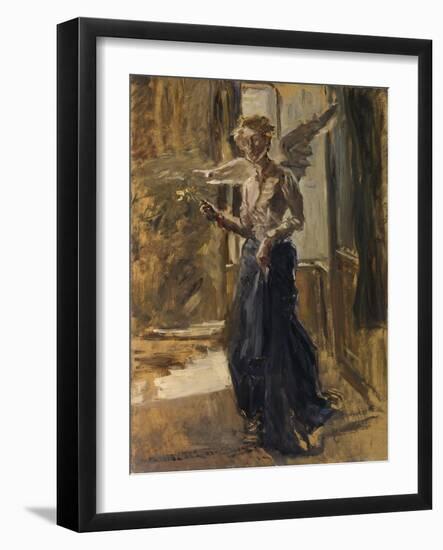 Angel-Fritz von Uhde-Framed Giclee Print