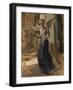 Angel-Fritz von Uhde-Framed Giclee Print