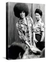 Angela Davis (B1944) American Black Activist, Here in 1972 During Her Trial-null-Stretched Canvas