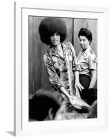 Angela Davis (B1944) American Black Activist, Here in 1972 During Her Trial-null-Framed Photo