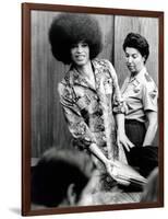 Angela Davis (B1944) American Black Activist, Here in 1972 During Her Trial-null-Framed Photo